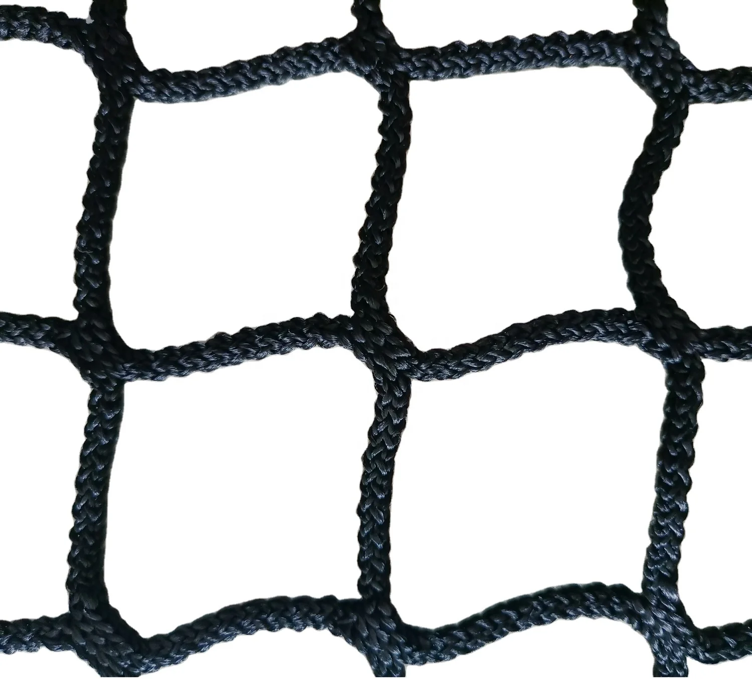 Black PP knotless fence net