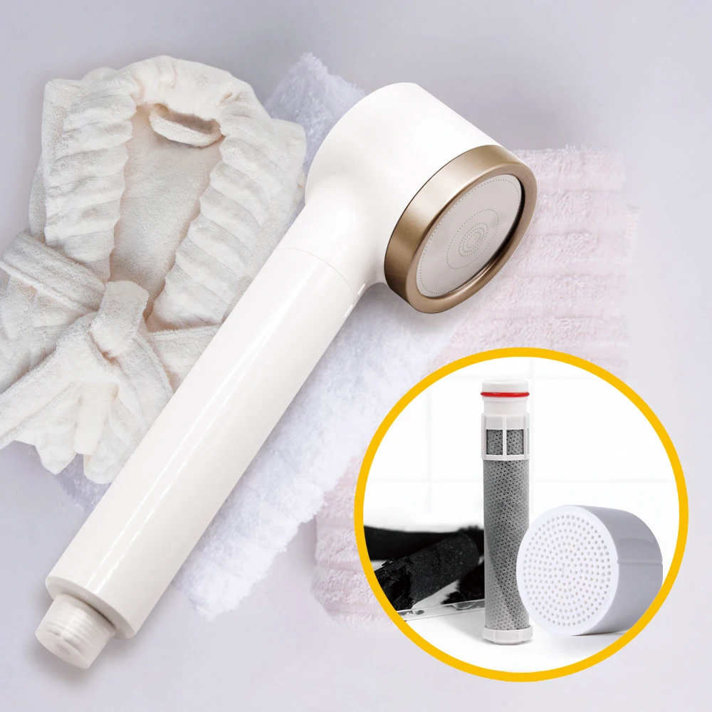 Water Filtered Shower Head VC High Pressure Shower head PP Cotton Filter Shower
