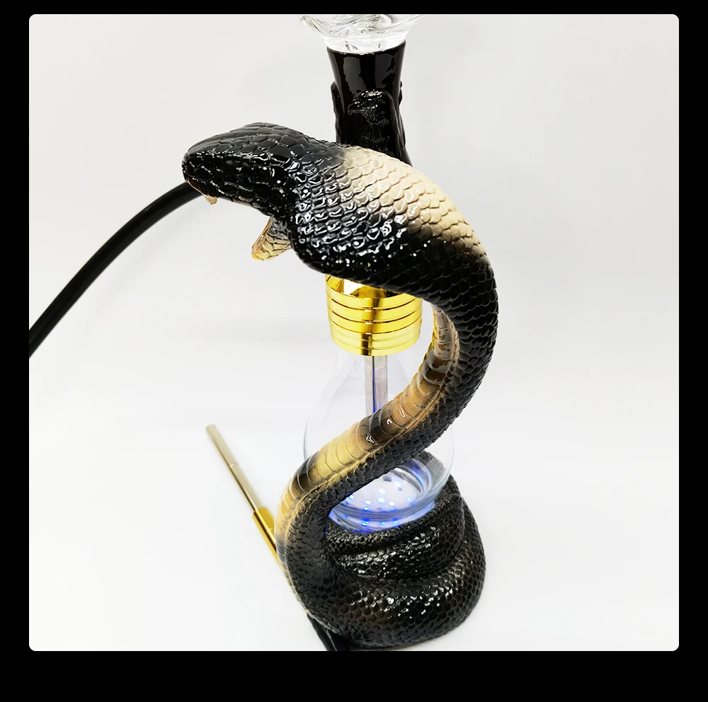 Ready ship new morden hookahs snake hookah snake design hookah shisha