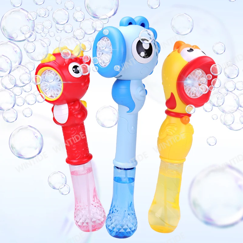 Wholesale Cute dragon bubble stick   Bubble Wand with Beautiful Wings for Boys and Girls Toys Best Gift Bubble Toy