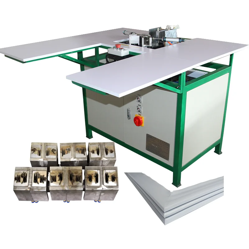 Полуавтоматический сварочный аппарат для холодильника/двери морозильной камеры ПВХ резиновая прокладка уплотнительная лента