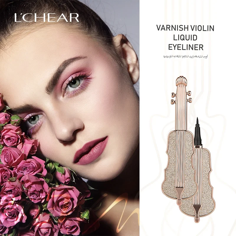 Новинка, трендовая Водостойкая Подводка для глаз для ресниц и скрипки, волшебная самоклеящаяся подводка для глаз, подводка для глаз, клей-карандаш