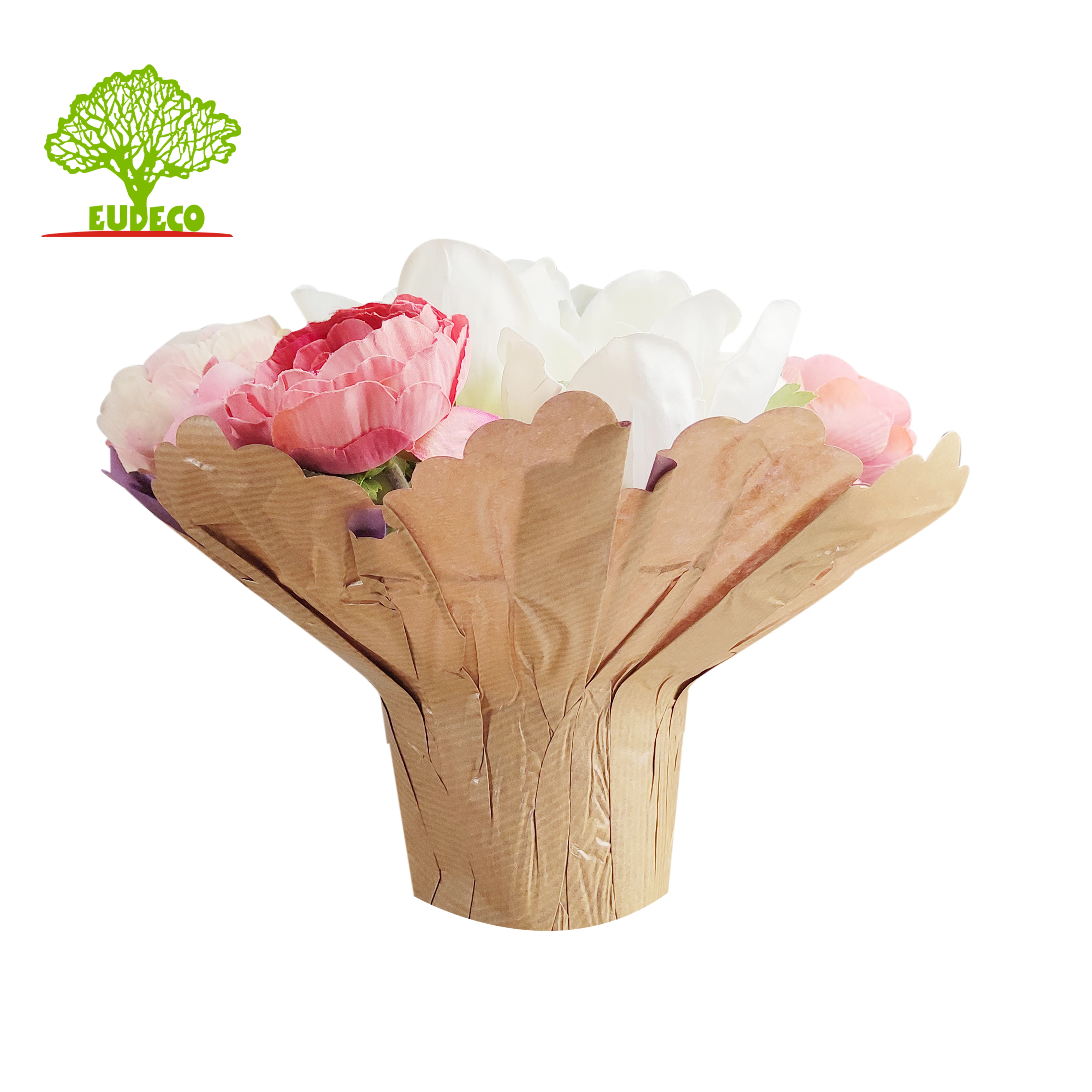 Bouquet Holder Flower Wrapping Kraft Paper Flower Bouquet for Flower / Plant Packaging Pot Herbs Cover
