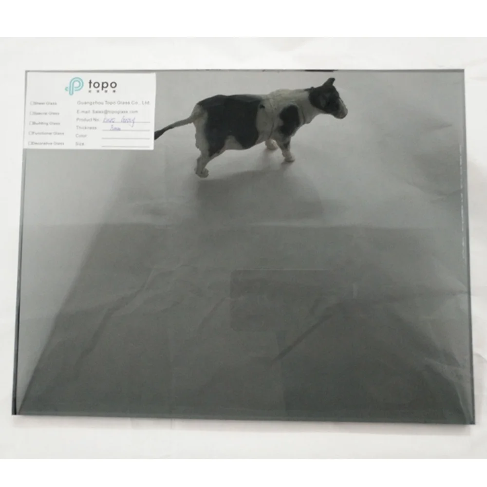 
5mm 6mm Euro Grey Float Flat Sheet Glass on Supply (C-UG) 