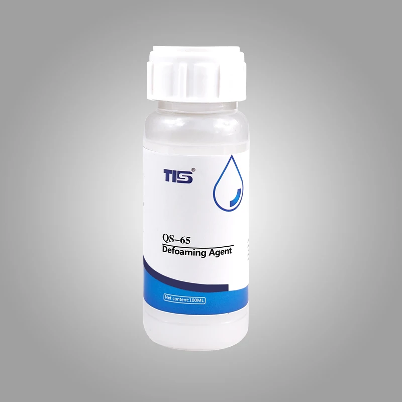 Milk-white, water-based creamy emulsion silicone defoamer for ink and coating applications QS-65