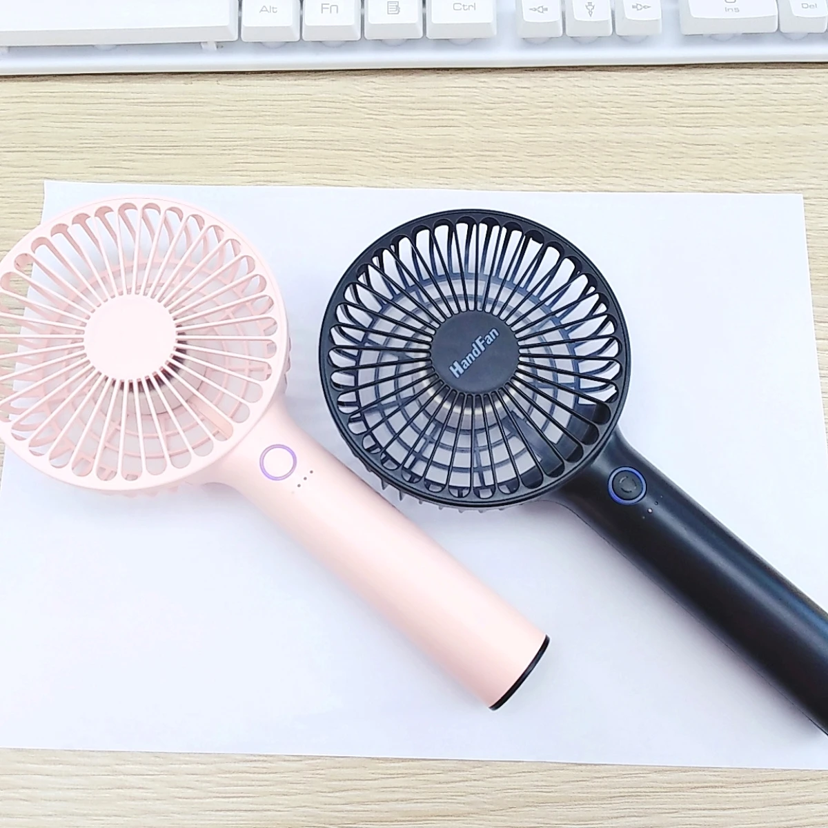 Handfan 3 Speed Wind 2000mah Handheld Mini Electric Fan Rechargeable
