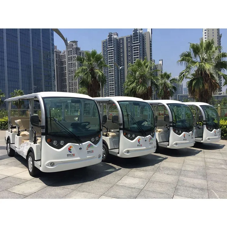 Direct selling The best quality promotion 8-seater battery sightseeing car/electric sightseeing car
