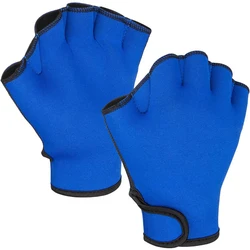 Hot Sale Women Neoprene Water Resistance Hand Palm Paddles Fins Swim Hand Fins for Swimming Diving with Wrist Strap