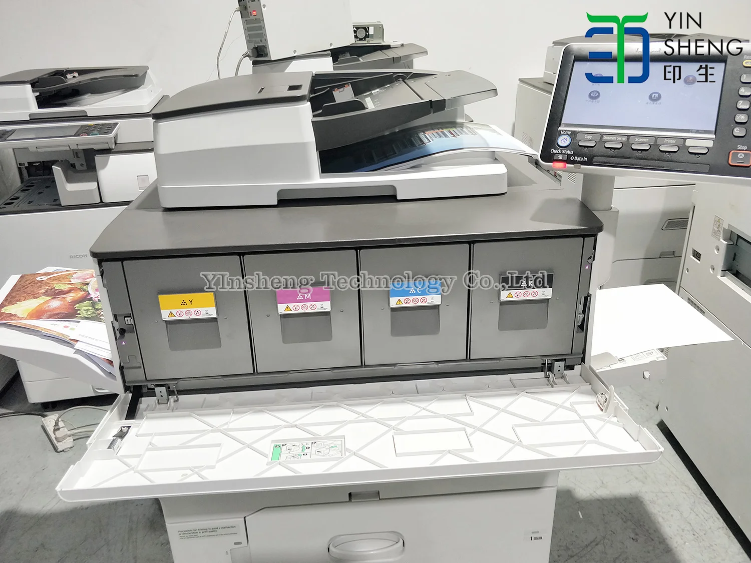 Б/у копировальная машина Rioch восстановленная цветная для Ricoh