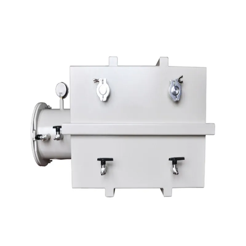 VGB-1 Laboratory Application L600*W450*H420mm Compact Stainless Steel Vacuum Glove Box for Sale