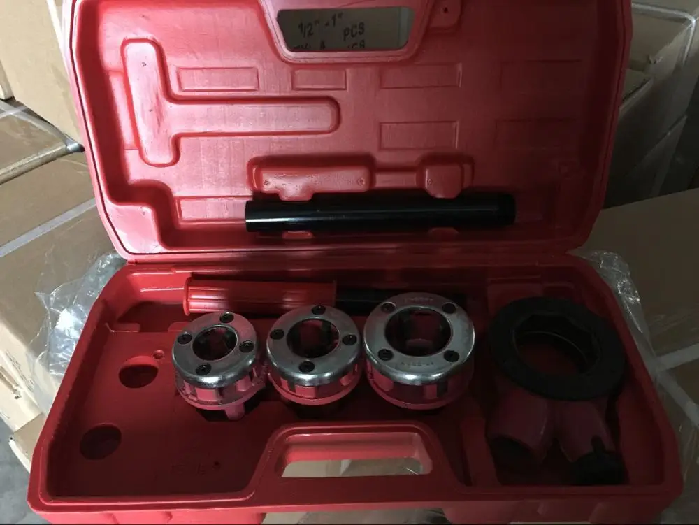 Hot New Products Popular 3pcs Alloy Ratchet Tap and Die Stocks Set