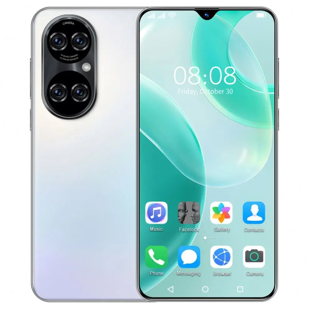 Смартфон P50pro на Android экран 6 7 дюйма 16 ГБ + 512