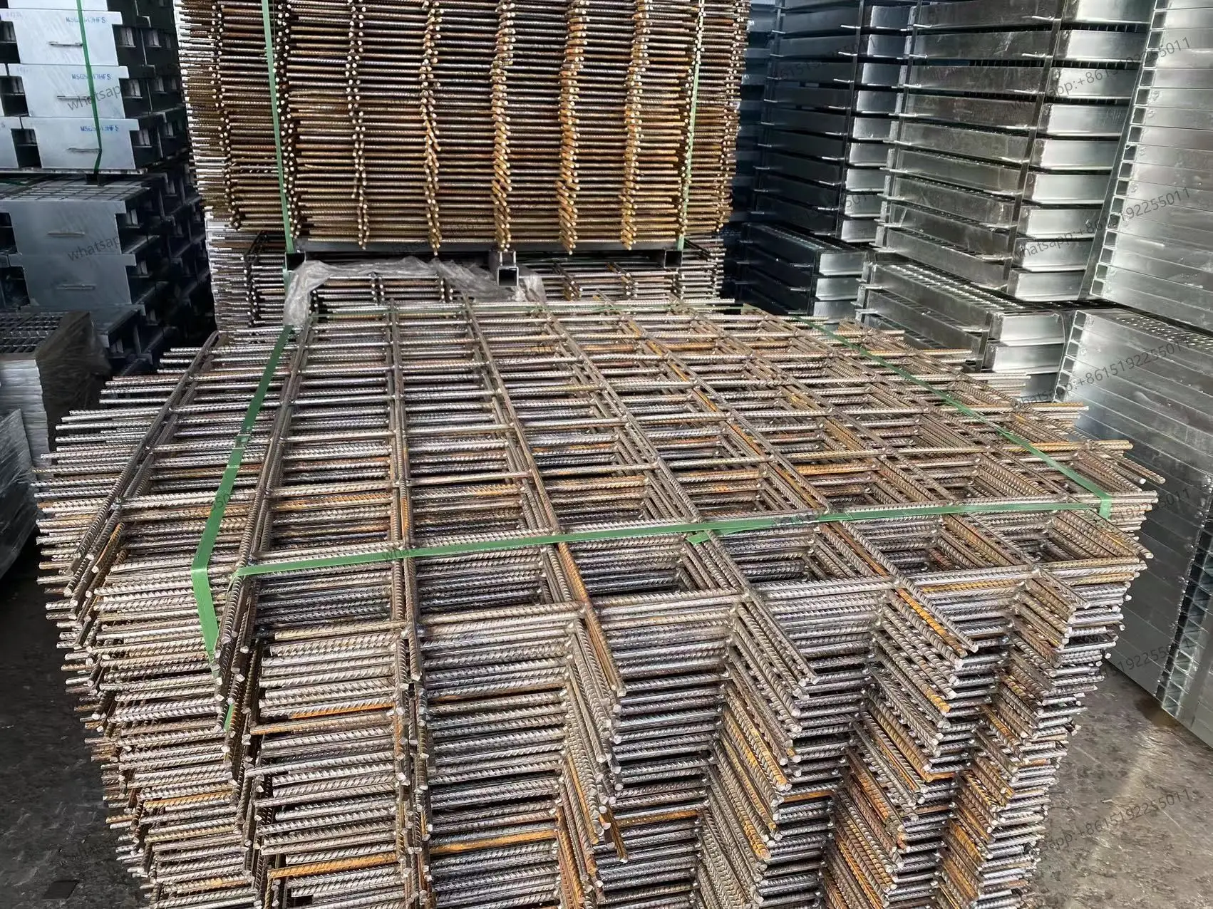 Threaded Steel Reinforcing Concrete Welded Wire Mesh