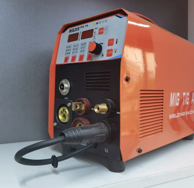 MIG -205 welding machine Three-in-one MIG TIG MMA  IGBT module