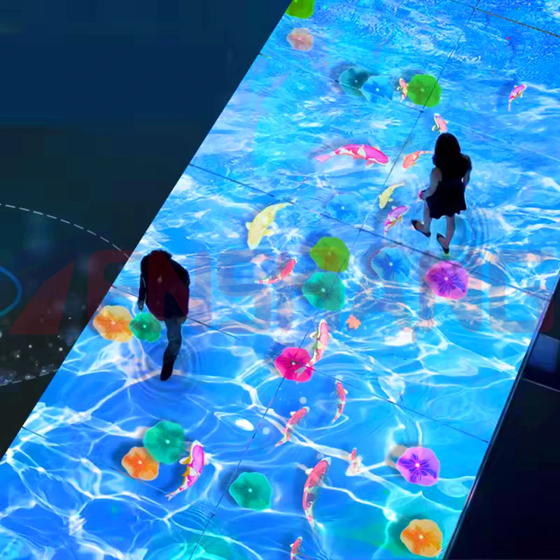 Indoor Outdoor P3.91 P4.81 P2.6 P2.9 Interactive Led Dance Floor Digital Display Screen Advertising Screen Display