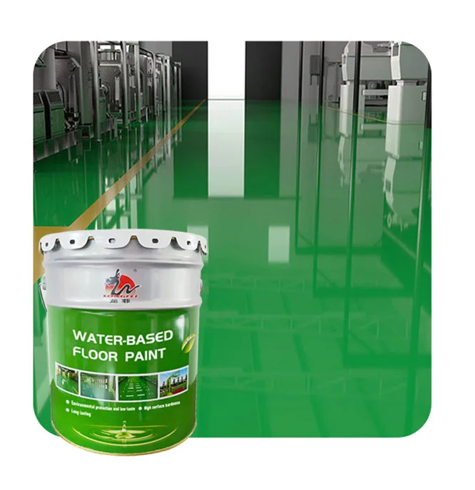 Waterborne Industrial Factory Floor Using High Glossy Resin Coating Floor Paint