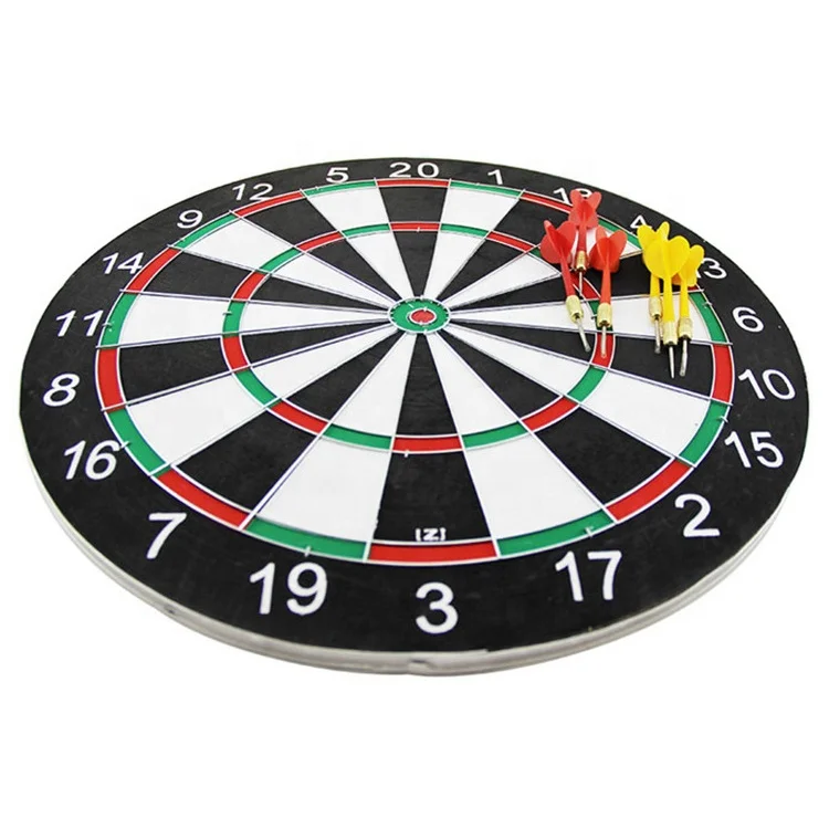 Manufacturer custom club sports game sisal bristle blade round dart board