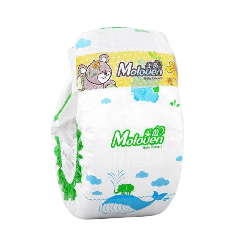 Лидер продаж, низкая цена натуральный новорожденных детские подгузники Ночное недержание подгузники