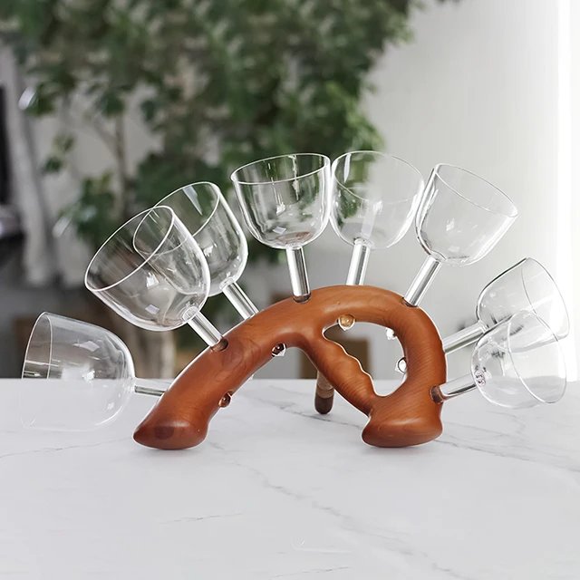 crystal singing bowls  3.5-8.75 inch 7pcs or 8pcs handle singing bowl set sound healing  Instruments clear bowls