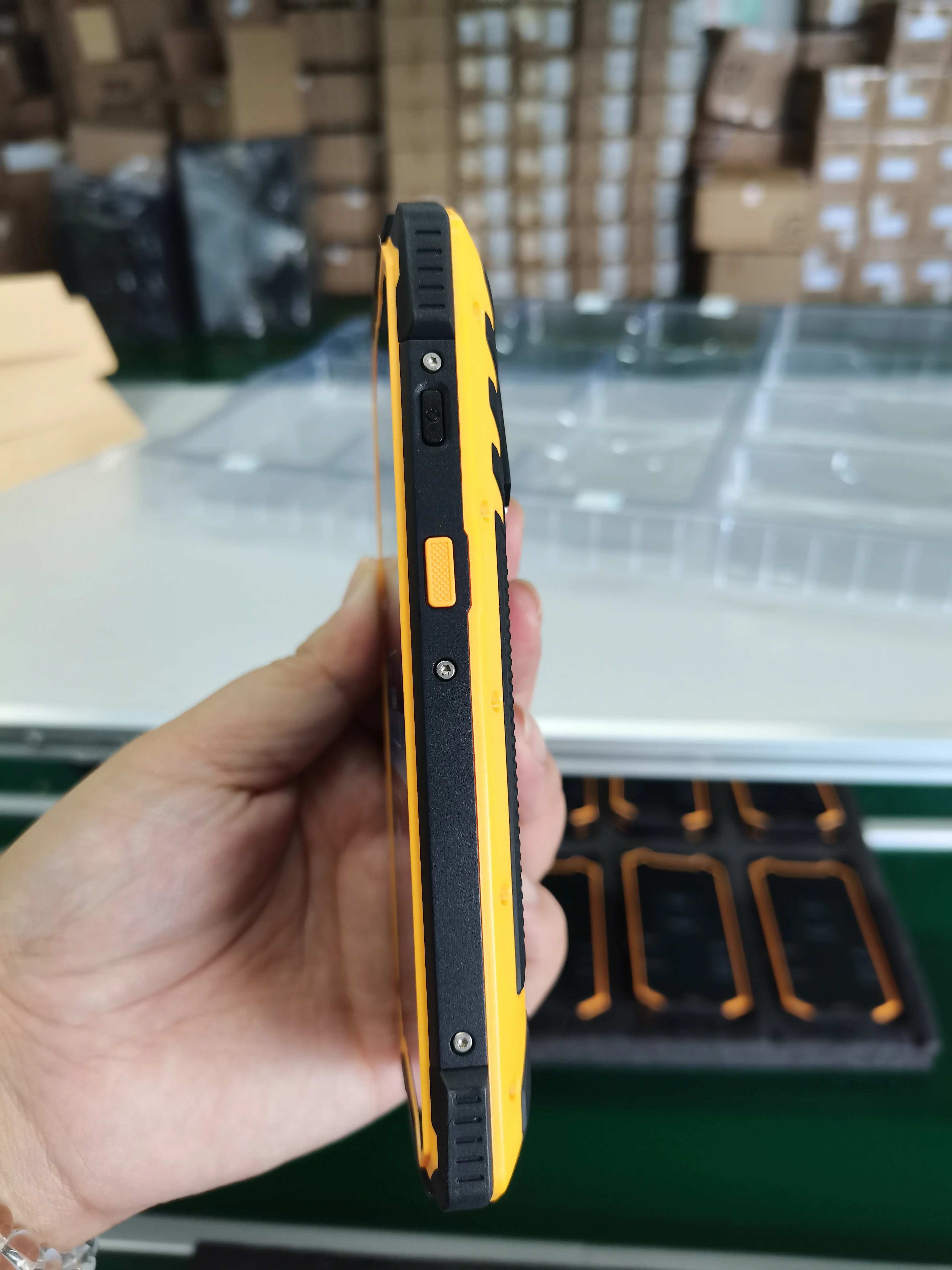 Прочный thimfone N7000R 5 дюймов сенсорный экран IP67 ручной 2D сканер штрих-кода КПК терминал сбора данных для