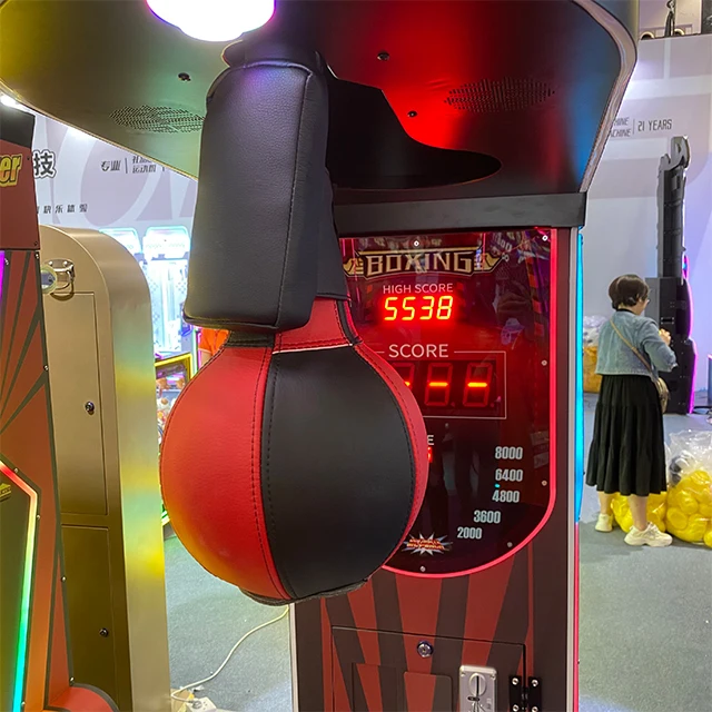 Neofuns Boxing Champion Arcade Street Amusement Coin Operated Games Electronic Boxing Sports Punching Bag Vending Machine Price
