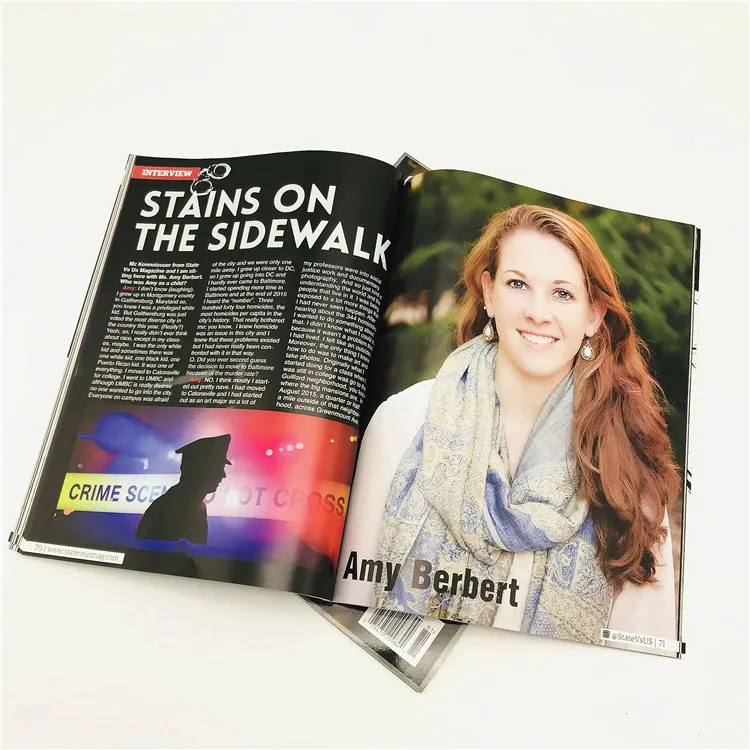 
Professional Manufacturer Soft Cover Magazine Book Printing Customizable Paperback Book Printing With Good Service 