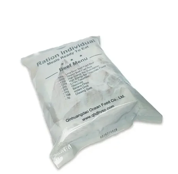 Survival Rescue beef mre travel camping Outdoor self-heating food