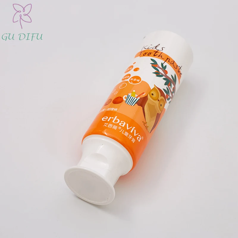 custom tooth paste tube metal empty plastic tube container refillable 60ml65ml70ml75ml80ml85ml90ml100ml120ml