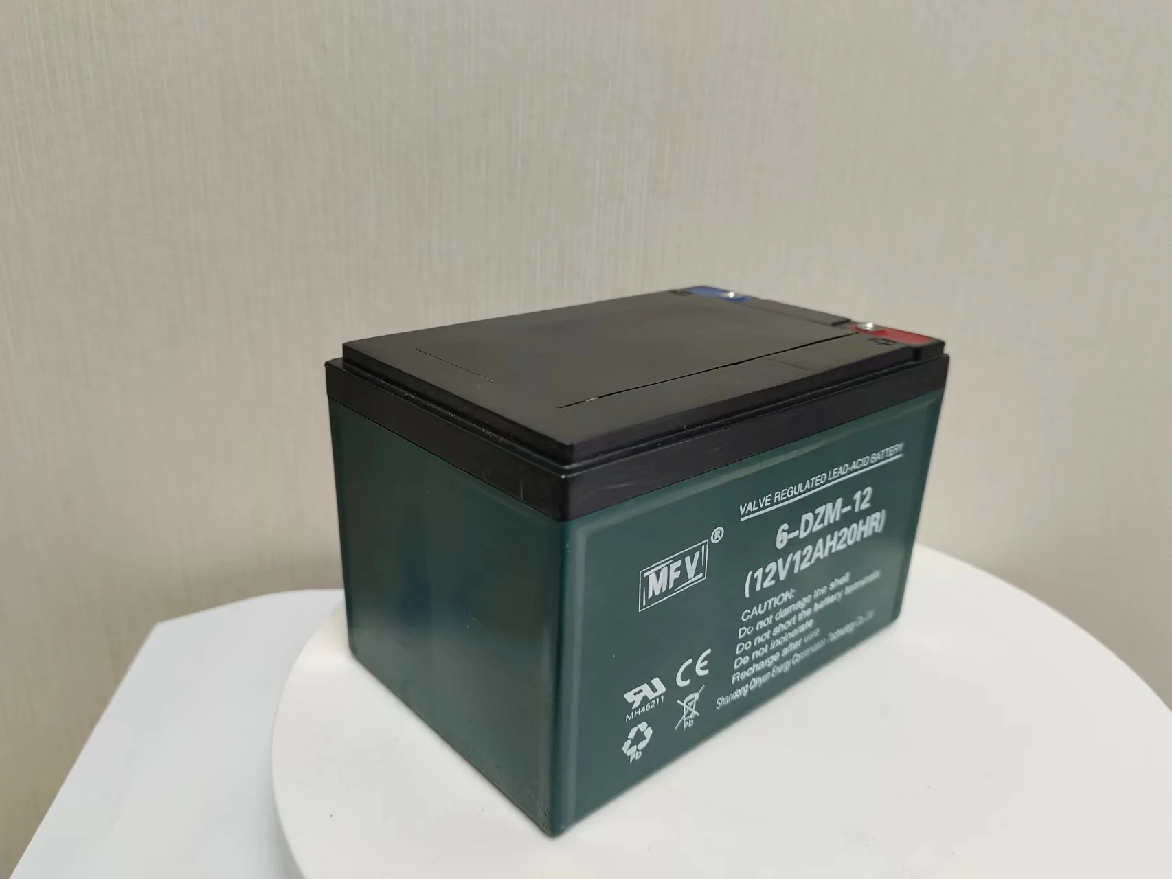 MFV 6V Deep Cycle Lead-Acid Battery 6-DZM-12AH Rechargeable for Electric Bicycles for Uninterruptible Power Supplies