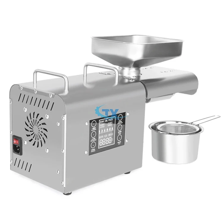 Mini commercial peanut oil press machine cold rosehip screw oil press