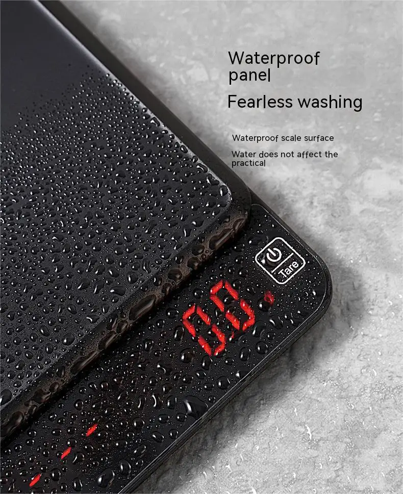 Pocket Digital Espresso Weight 3kg/0.1g Rechargeable Mini Coffee Scale with Timer