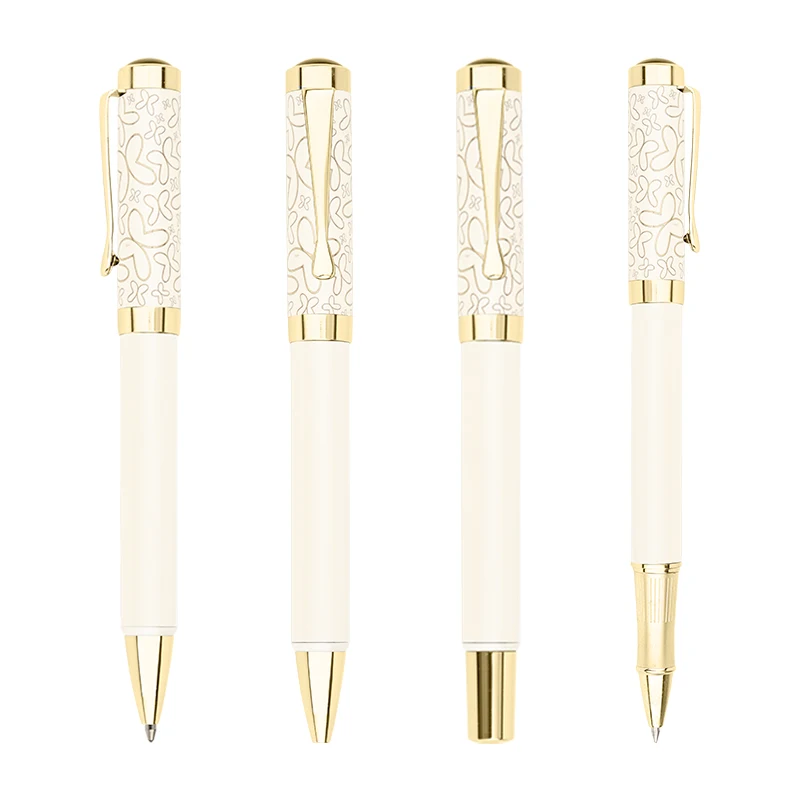 Classic rotary switch metal ballpoint pen business office pen custom pen logo