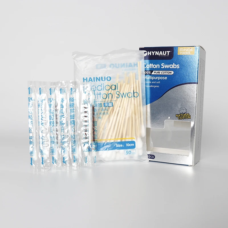 
Cotton swab from China,Iodine and alcohol available 