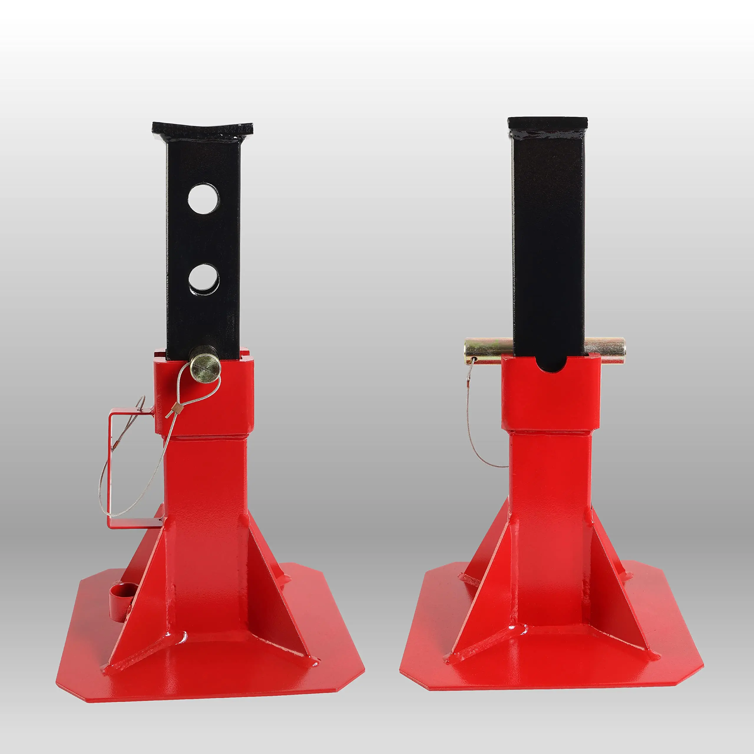 Car Jack Stand One Pair With Lock For Heavy Duty Pin Type Professional 44000LBS Capacity