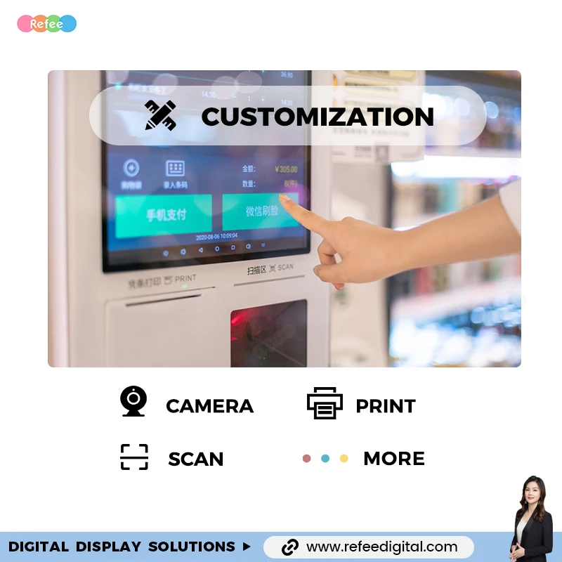 Smart 10.1 inch touch screen display POE NFC android digital signage media player meeting room booking system tablet