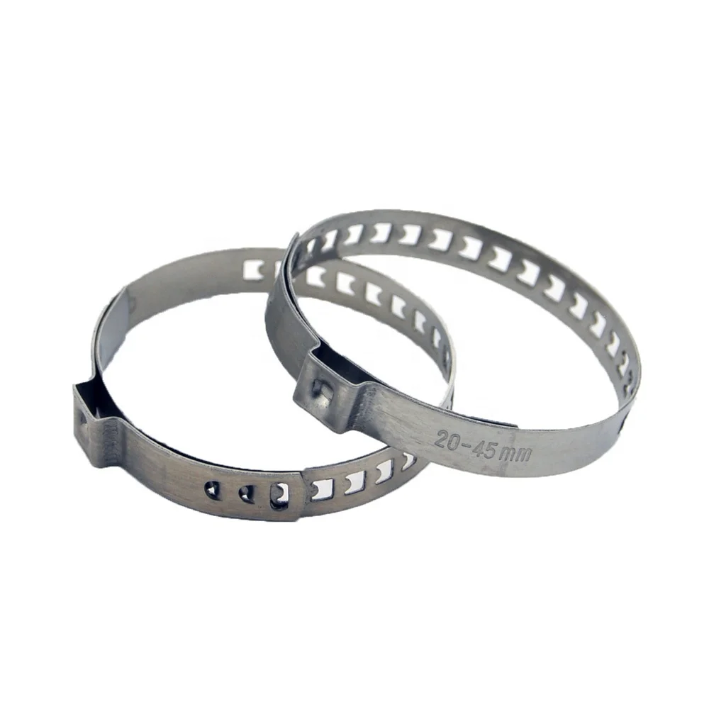 
Stepless Single ear UC hose clamp 