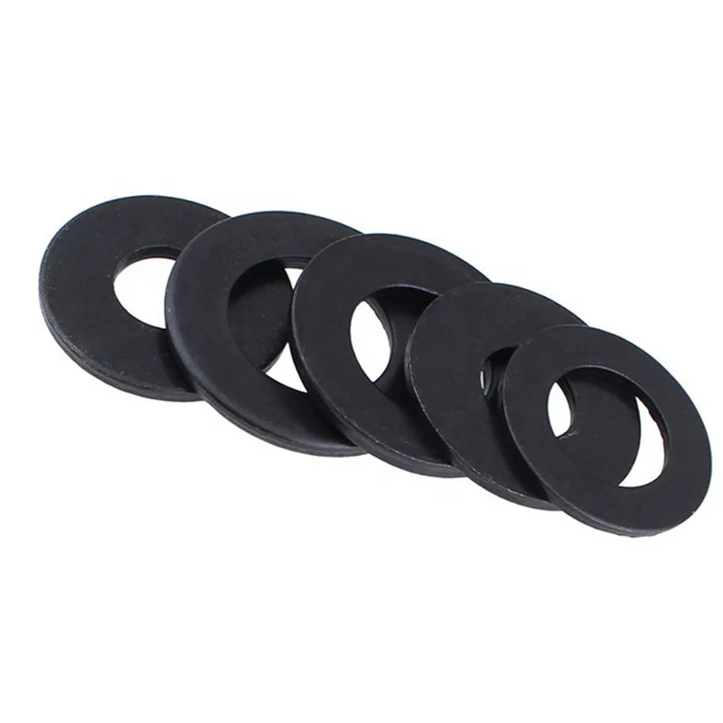 DIN125 Black Oxide M10  Carbon Steel Metal Flat Washer