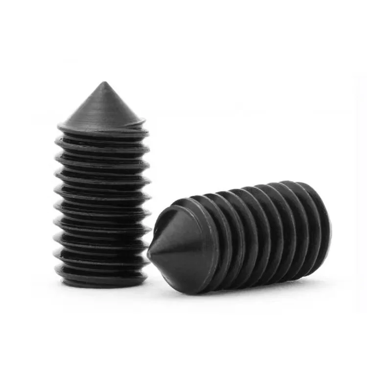 Best price M2 M3 M4 M5 4-40 Blind Headless Flat Cup Point Hexagon Socket Grub Set Screw Stainless Steel