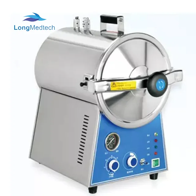 
Laboratory portable mini fast stainless steel lab/dental autoclave sterilizer steam machine Class b as Taiwan best price 