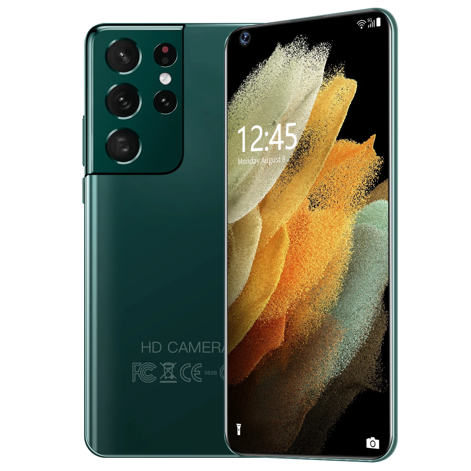 Used Mobile phones Original Mobile Phone Android S21 512GB ROM 24MP+48MP HD Camera Support Dual SIM Card Mobile phones