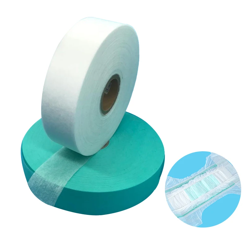 Гидрофильный распределительный слой нетканого материала для изготовления сердцевины впитывания подгузников