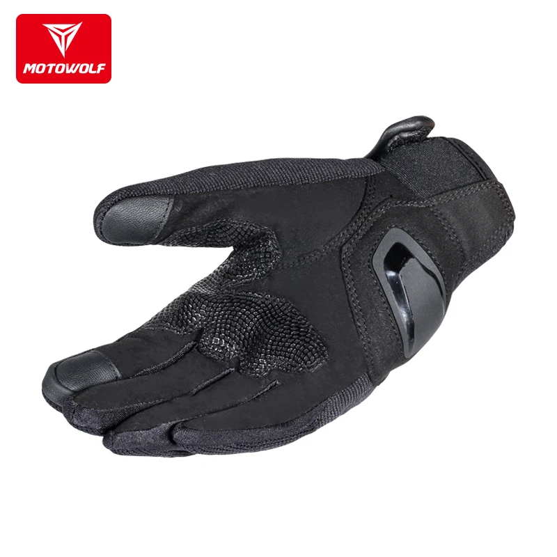 MOTOWOLF can use the soft shell of the mobile phone to wear-resistant protective motorcycle riding ladies gloves