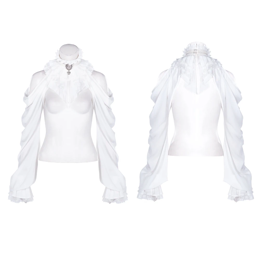 PUNK RAVE  WY-1128DPF Women gothic Gorgeous Off Shoulder Shawl