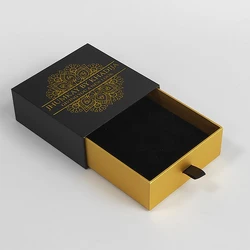 Small Personalised Customised Printing Luxury Paper Mini Ring Packing Custom Logo Cardboard Jewelry Gift Packaging Jewellery Box