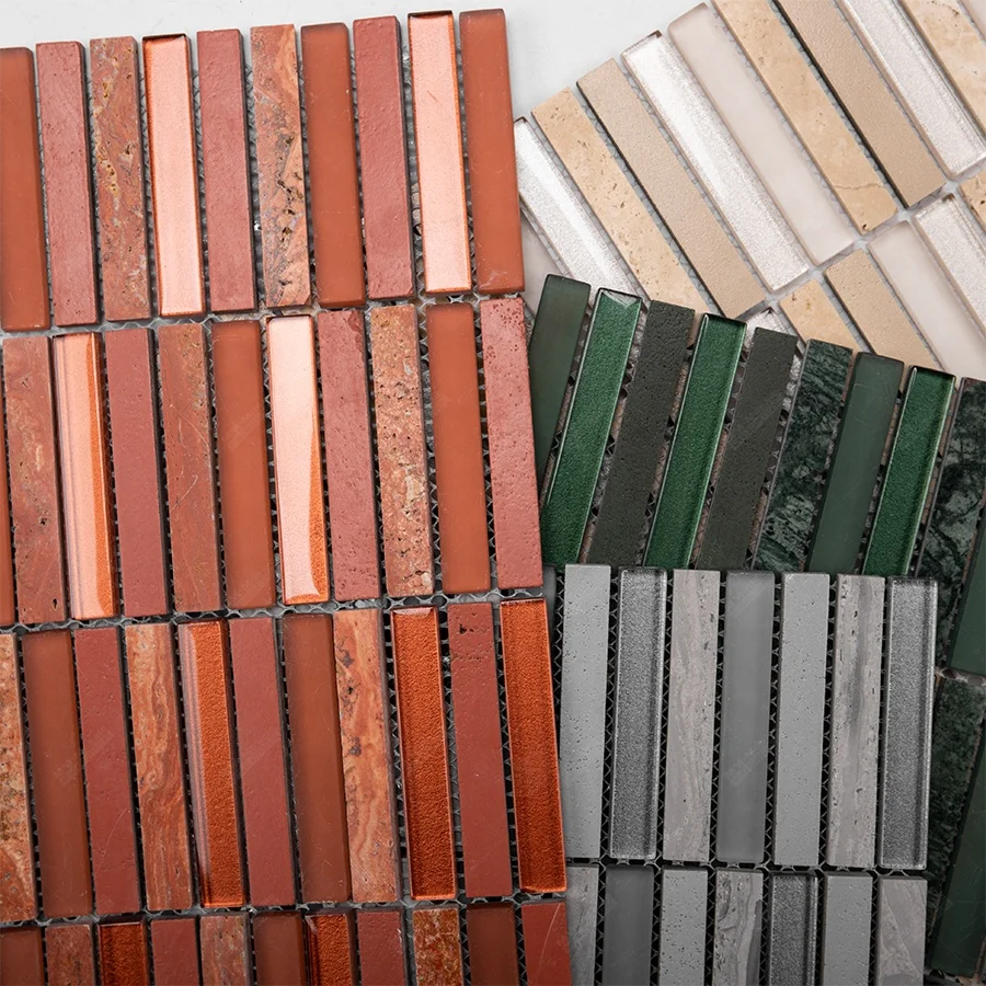 Проект отеля для ванной комнаты кухонный фартук настенный стэкбонд из натурального мрамора Смешанное стекло набор тату палец мозаичная плитка красный