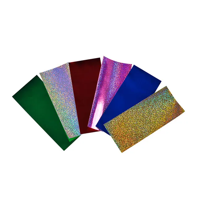 Silver Foil Metallic Glitter Paper Sheets for Crafts