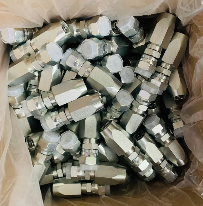 Top quality Reusable Fittings Hydraulic Hose end Fittings for R2 R5 hose