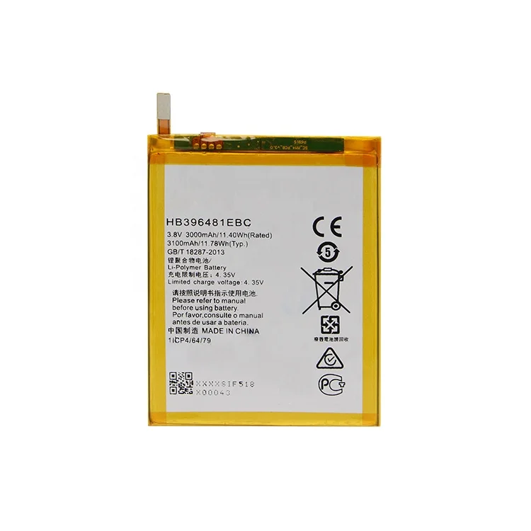 Оригинальный запасной аккумулятор HB396481EBC 3000 мАч для Huawei Honor 5X GR5 G7 Plus G8