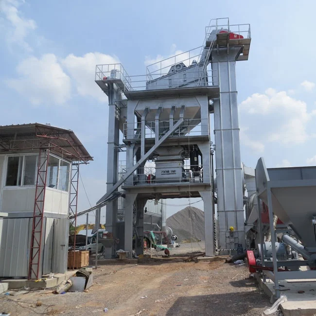 ISO, CE, EAC Certified hot batching plant 120t/h asphalt mixer price