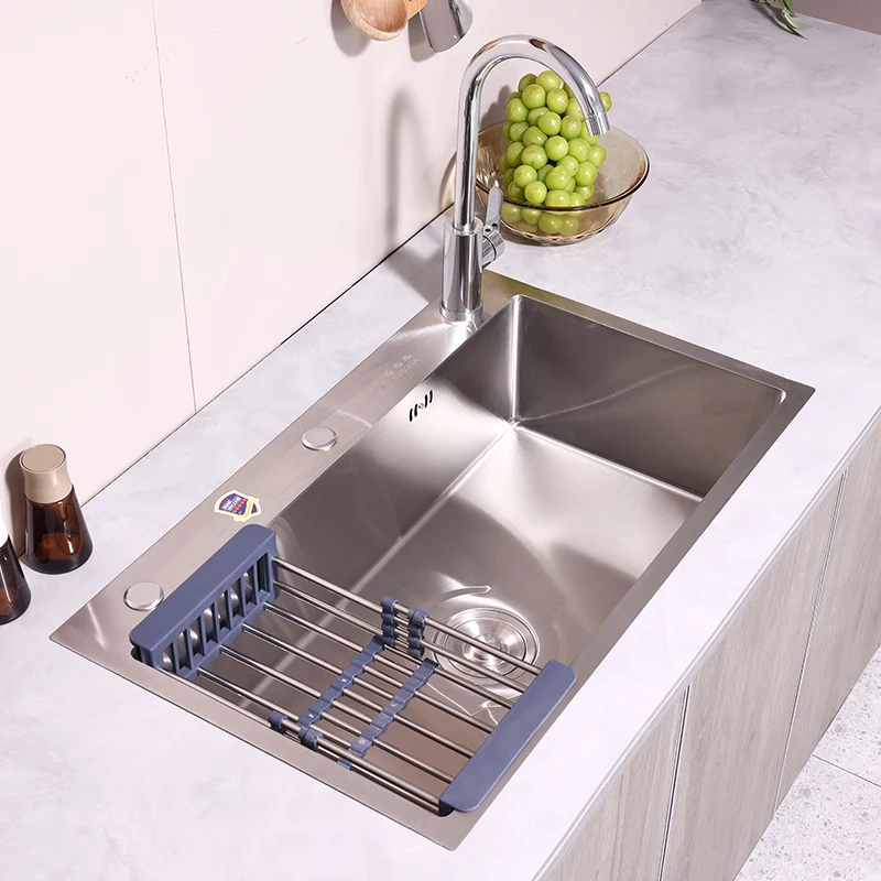 OEM kale 29*18*9 дюймов одна раковина из нержавеющей стали многофункциональная кухонная для кухни